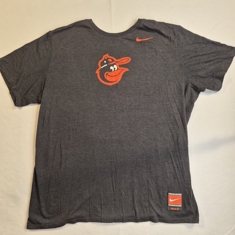 Nike Baltimore Orioles Shirt Mens XL Gray MLB 2016